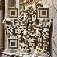 QR Code Expert beautiful example: Ancient Roman marble sculpture.